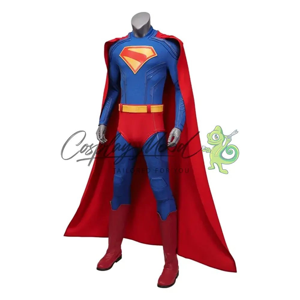 Costume Cosplay Super Man New Edition Superman DCU - immagine 4