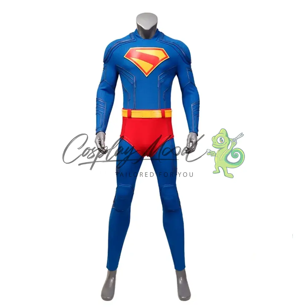 Costume Cosplay Super Man New Edition Superman DCU - immagine 8