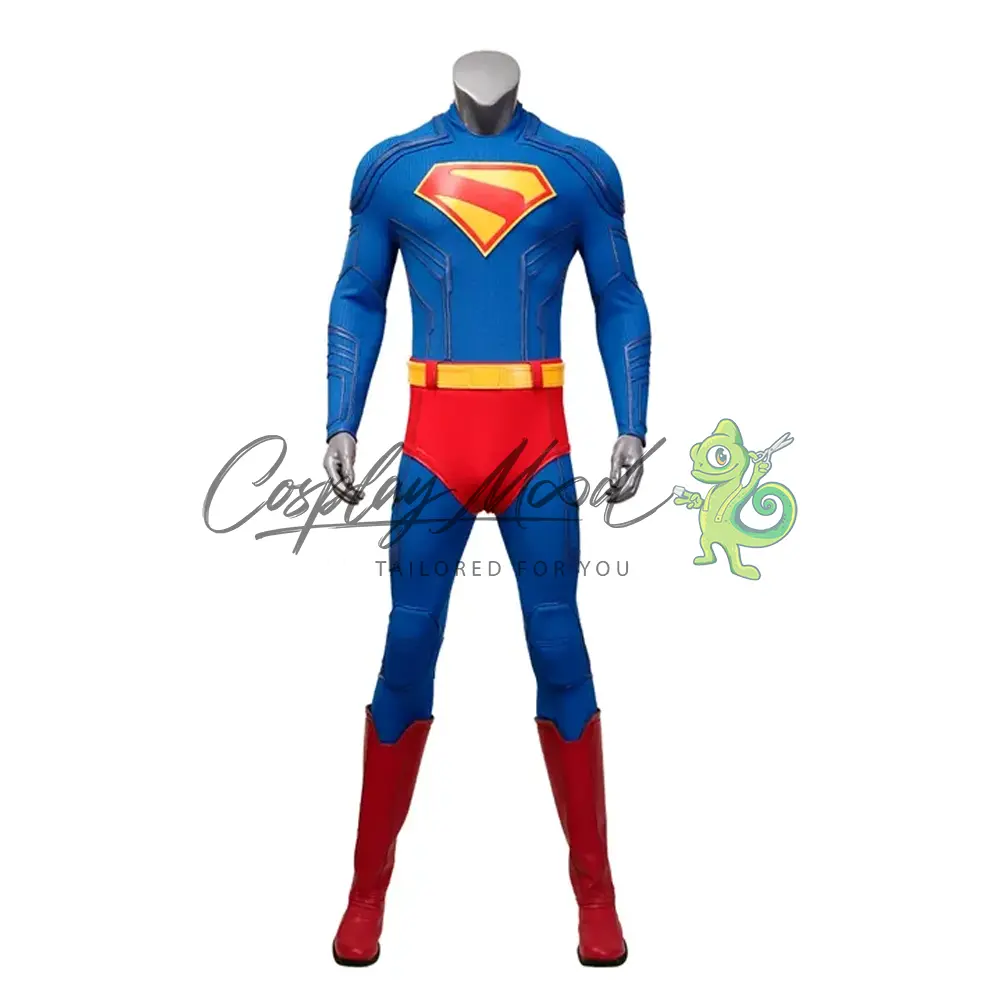 Costume Cosplay Super Man New Edition Superman DCU - immagine 6