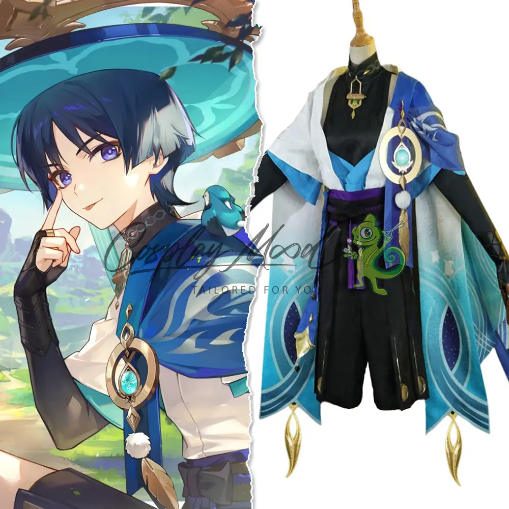 Costume Cosplay Wanderer Genshin Impact - immagine 3