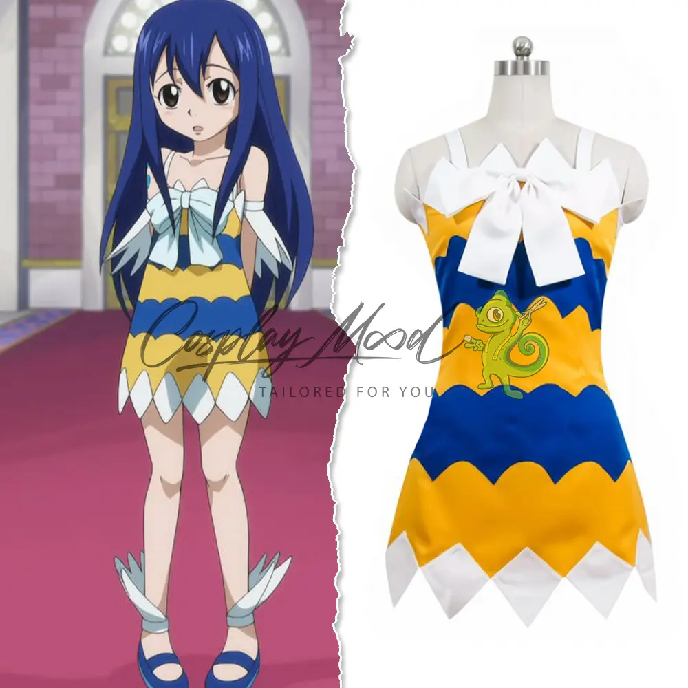 Costume Cosplay Wendy Marvell Fairytail - immagine 3