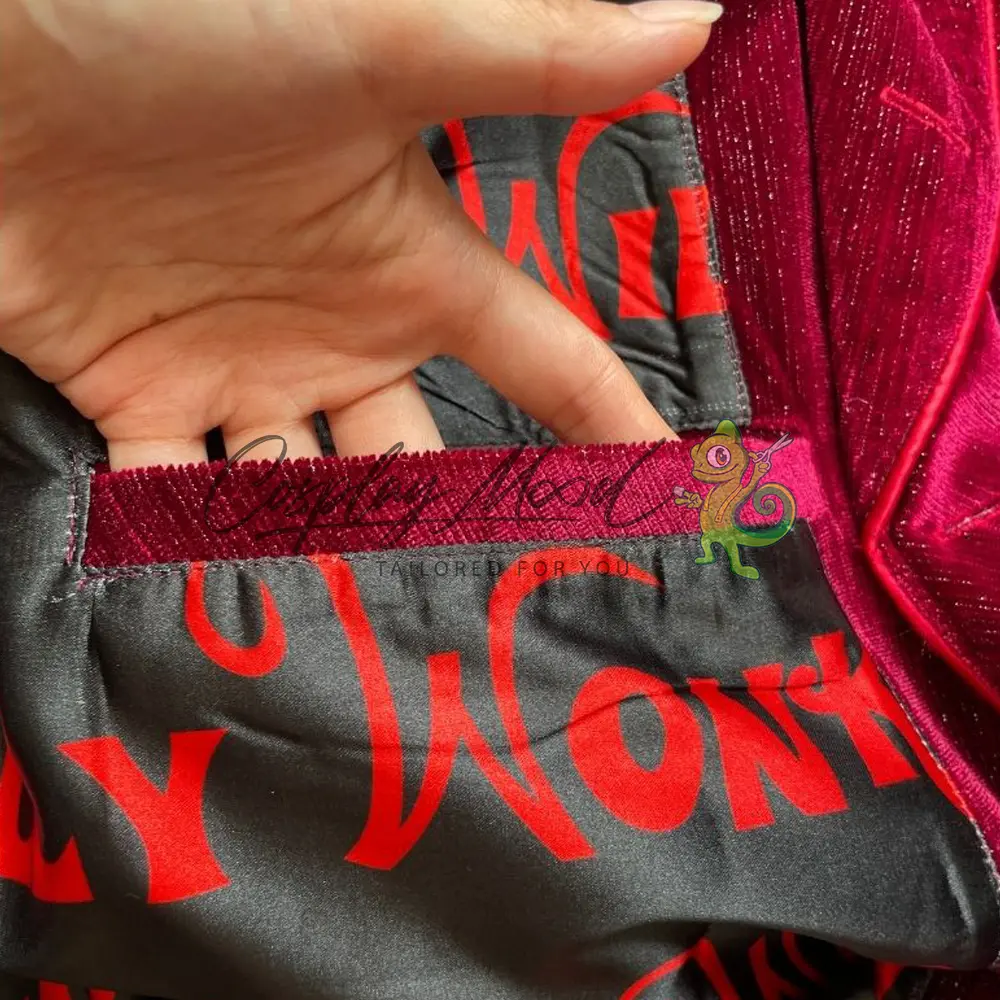 Costume Cosplay Willy Wonka Giacca La Fabbrica di Cioccolato - immagine 8