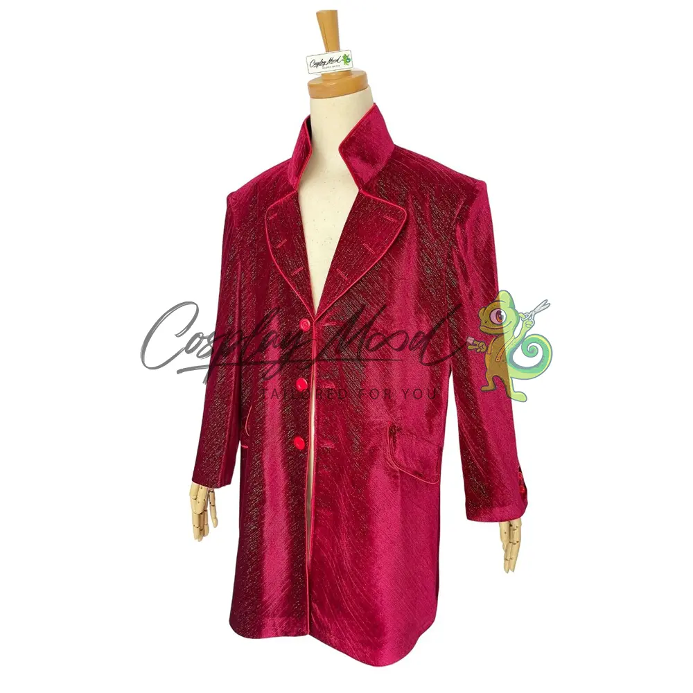 Costume Cosplay Willy Wonka Giacca La Fabbrica di Cioccolato - immagine 4