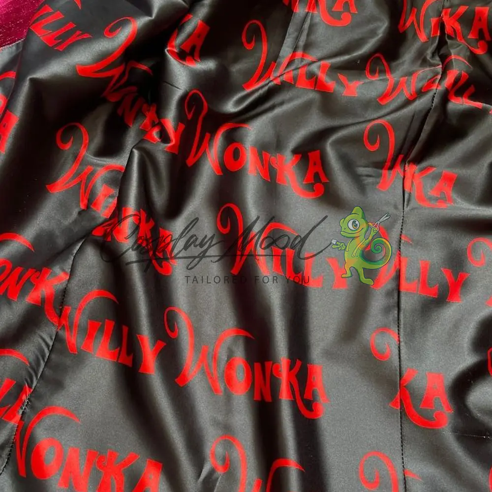 Costume Cosplay Willy Wonka Giacca La Fabbrica di Cioccolato - immagine 9