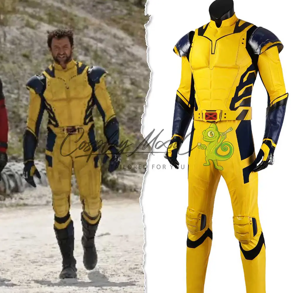 Costume Cosplay Wolverine Deadpool 3 - Deadpool e Wolverine Marvel - immagine 3