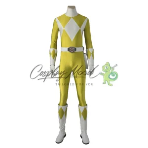 Costume Cosplay Yellow Ranger Mighty Morphin Power Rangers