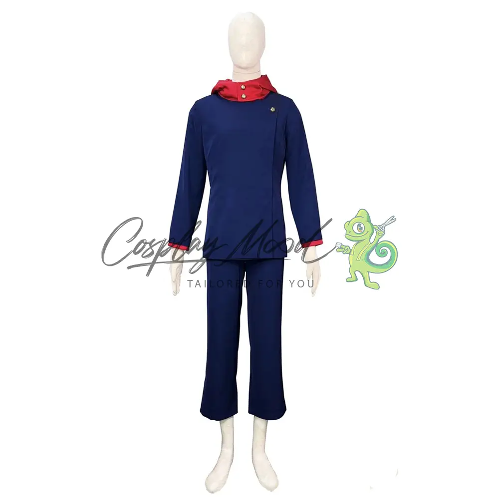 Costume Cosplay Yuji Itadori Anime Jujutsu Kaisen - immagine 4