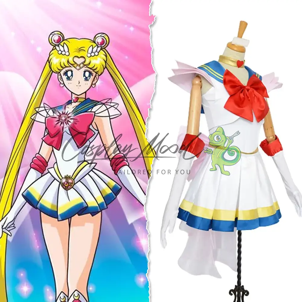 Costume Cosplay Super Sailor Moon Sailor Moon S - immagine 3