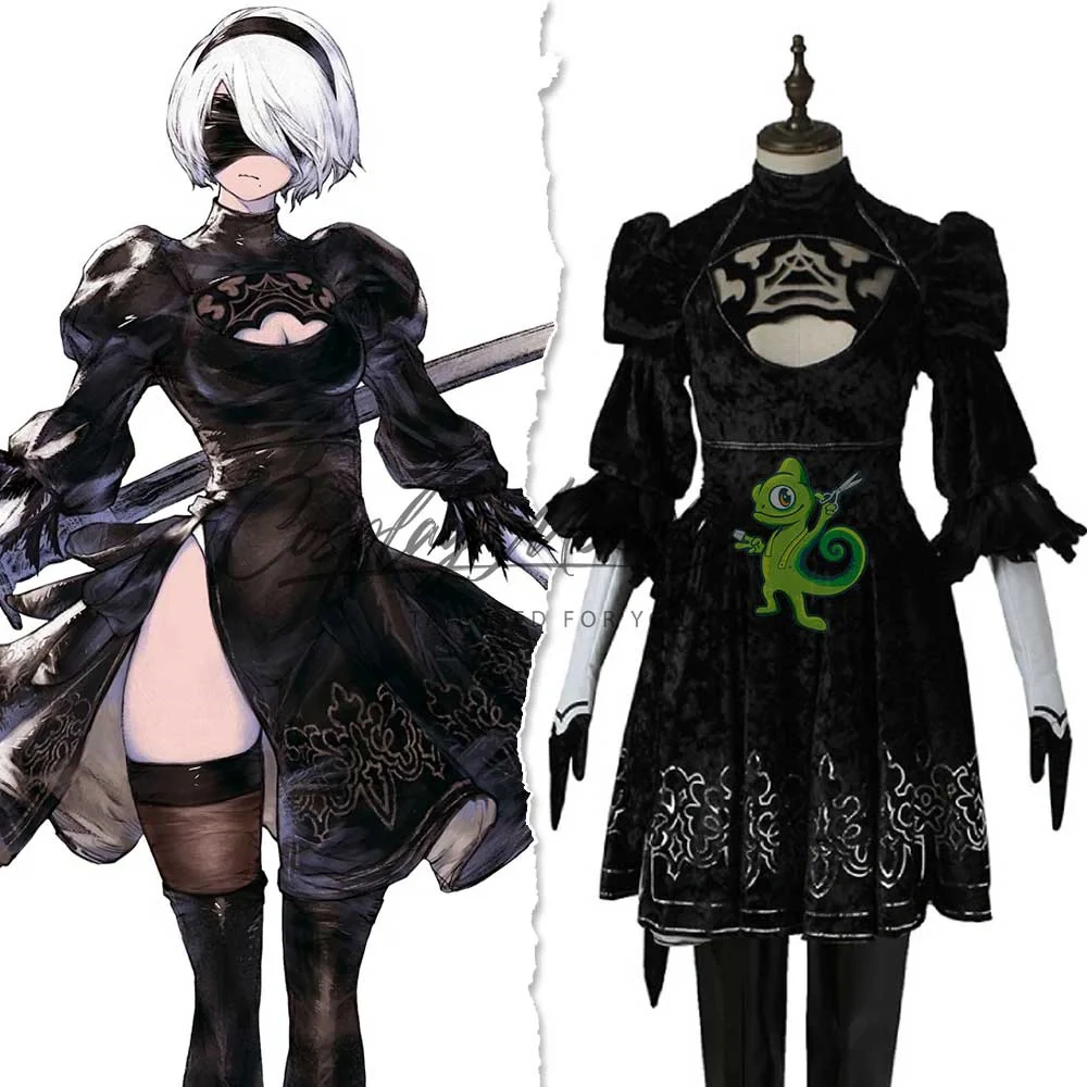 Costume Cosplay 2B Nier Automata - immagine 3