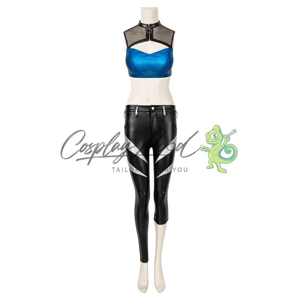 Costume Cosplay Akali KDA All Out Skin League of Legends - immagine 8