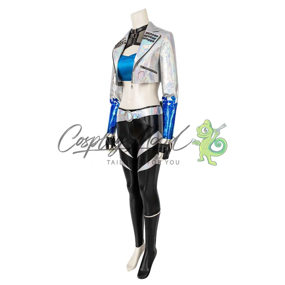 Costume Cosplay Akali KDA All Out Skin League of Legends - immagine 5