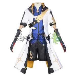 Costume Cosplay Albedo Genshin Impact