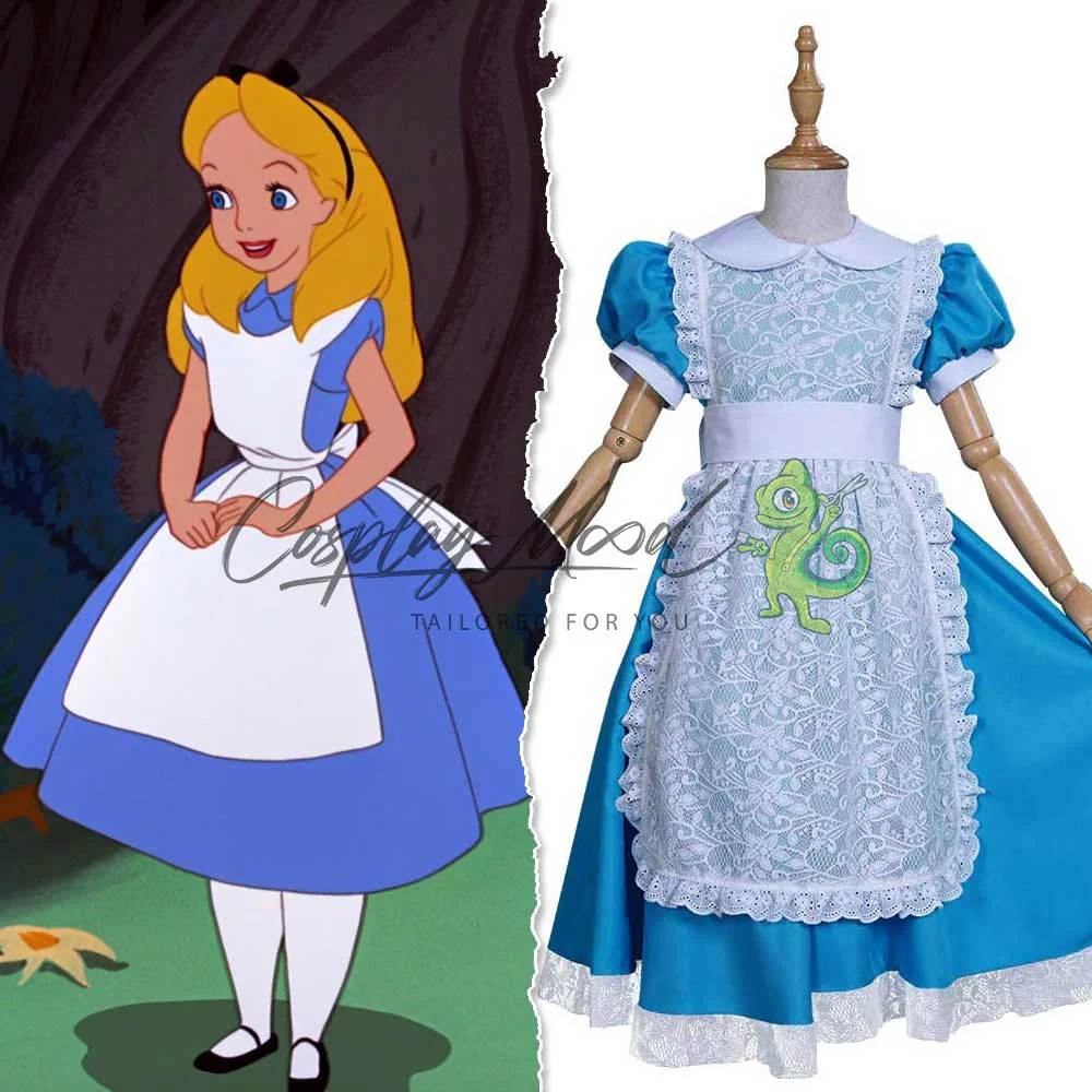Costume Cosplay Alice nel paese delle meraviglie Disney - immagine 3