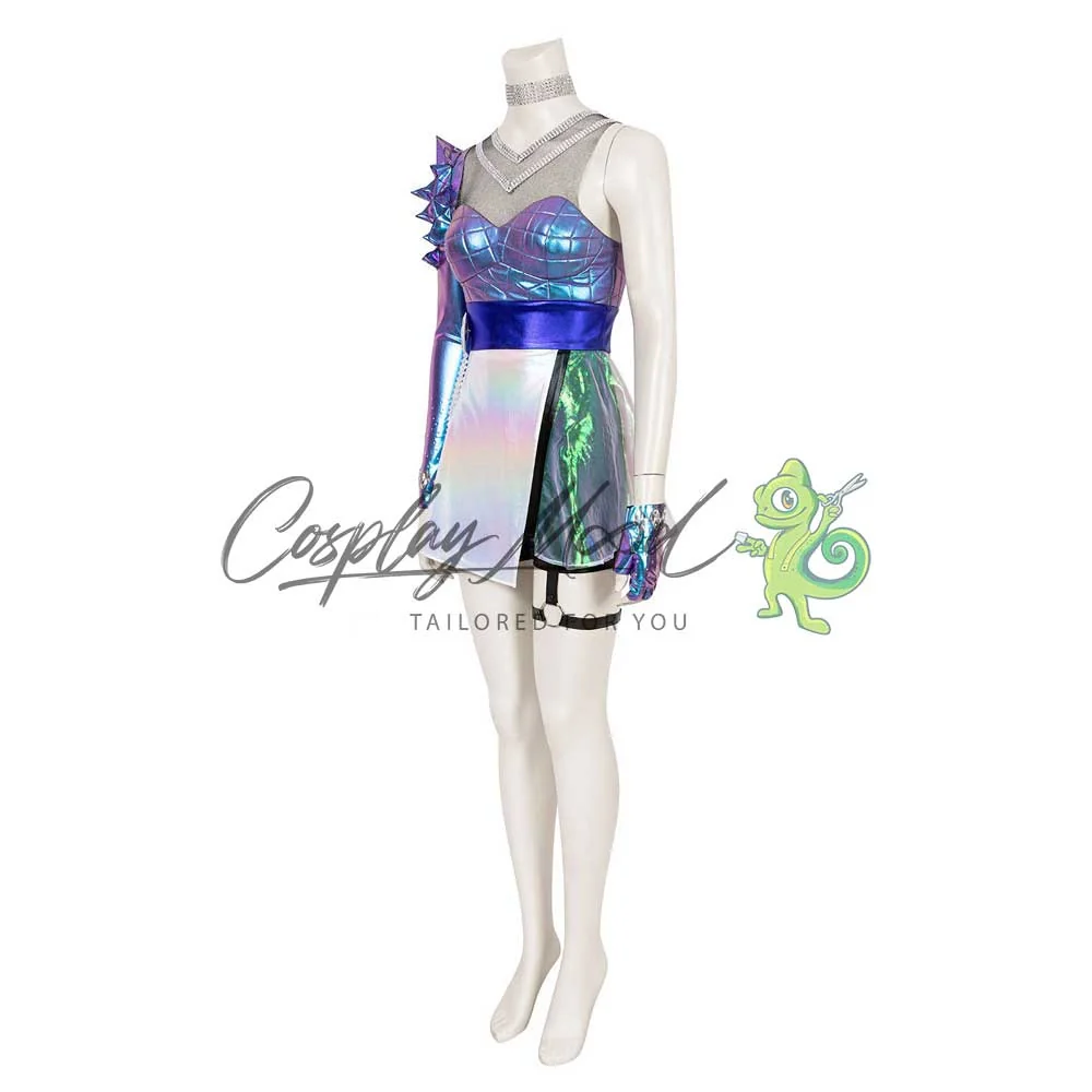 Costume Cosplay Ahri KDA All Out Skin League of Legends - immagine 4