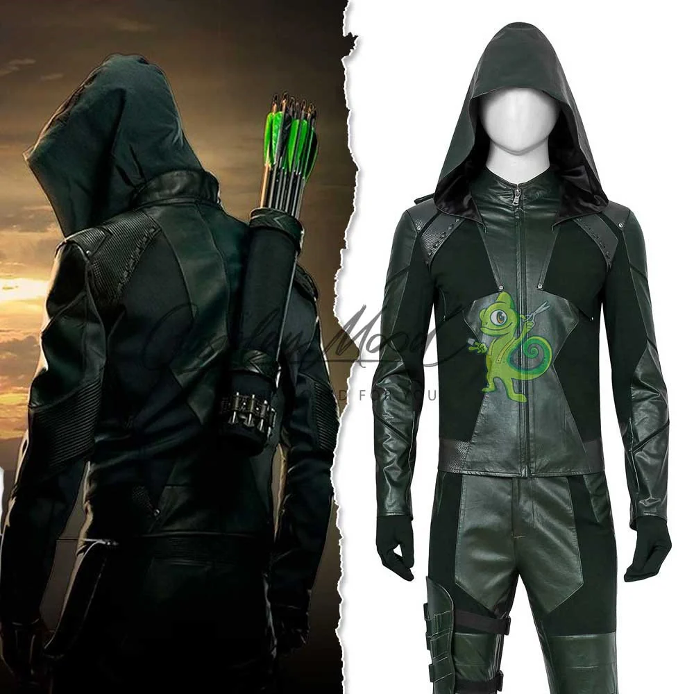 Costume Cosplay Green Arrow Season 8 DC Comics - immagine 3