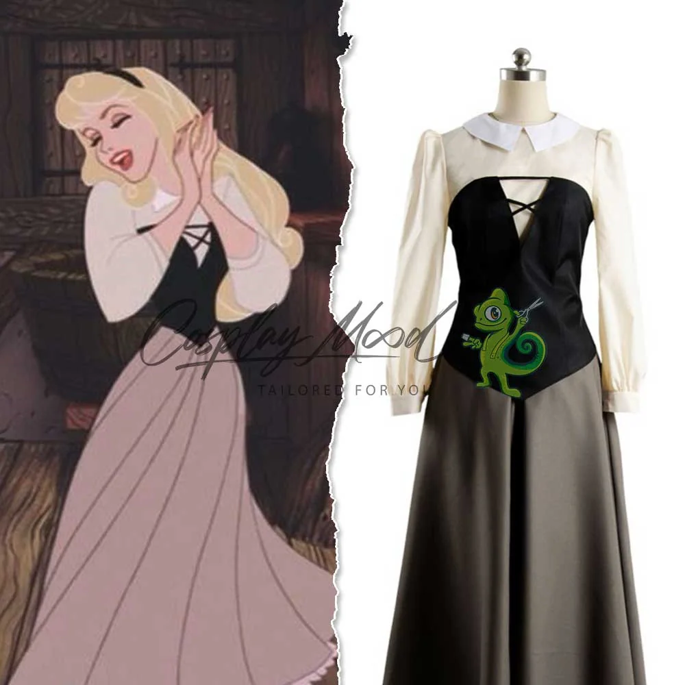 Costume Cosplay Aurora La Bella Addormentata nel bosco Disney - immagine 3