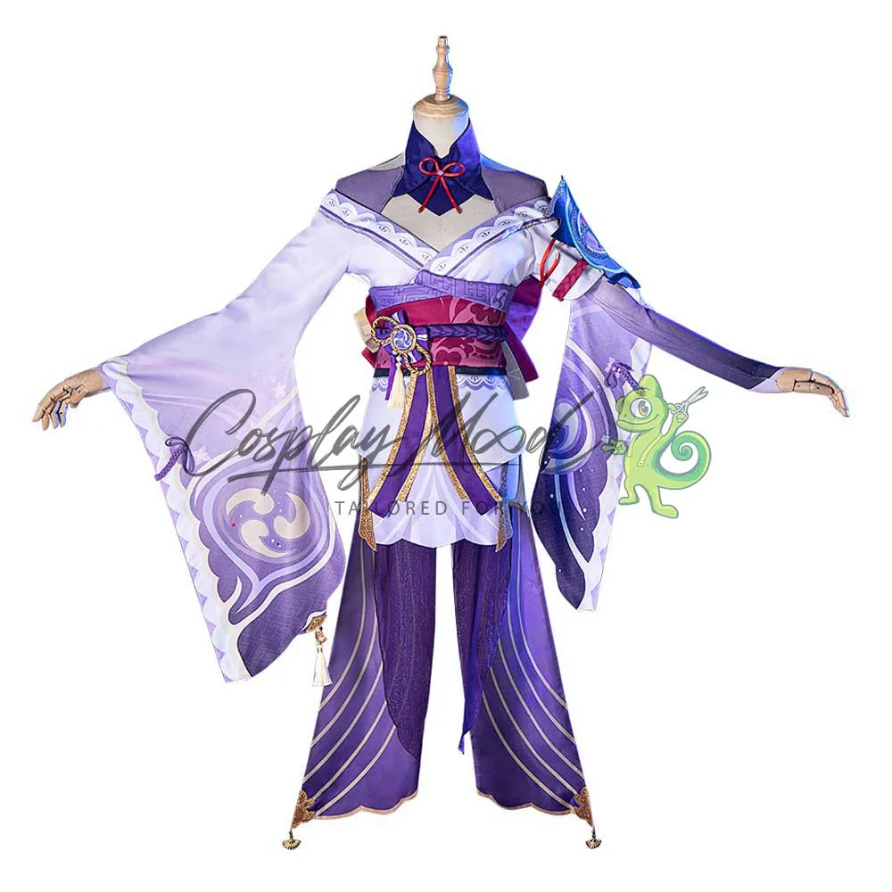 Costume Cosplay Raiden Shogun Genshin Impact - immagine 4