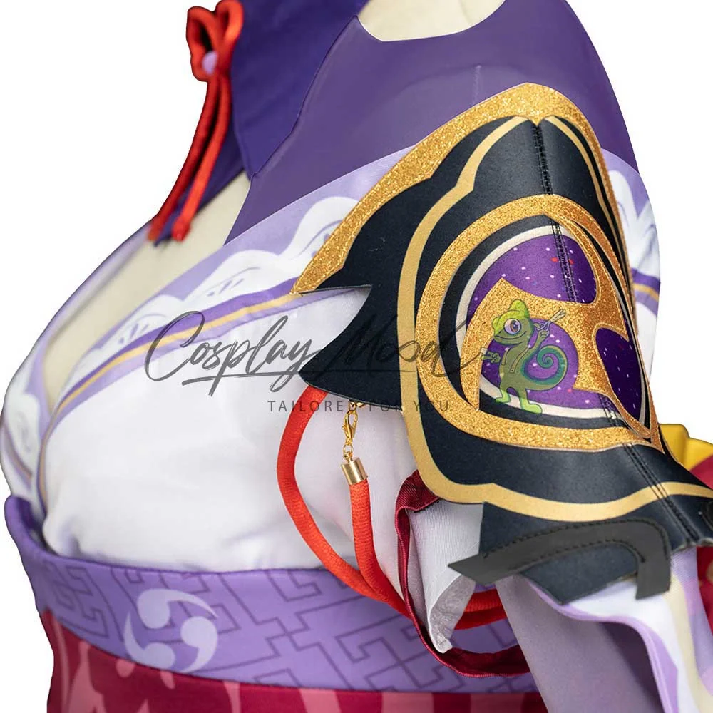 Costume Cosplay Raiden Shogun Genshin Impact - immagine 7