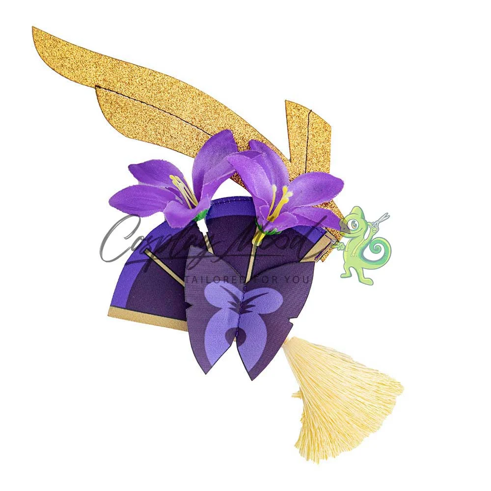 Costume Cosplay Raiden Shogun Genshin Impact - immagine 8