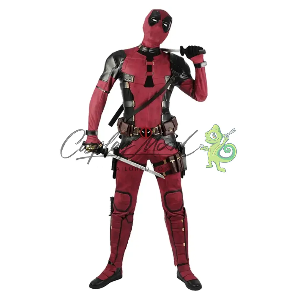 Costume Cosplay Deadpool 3 - Deadpool e Wolverine Marvel - immagine 4
