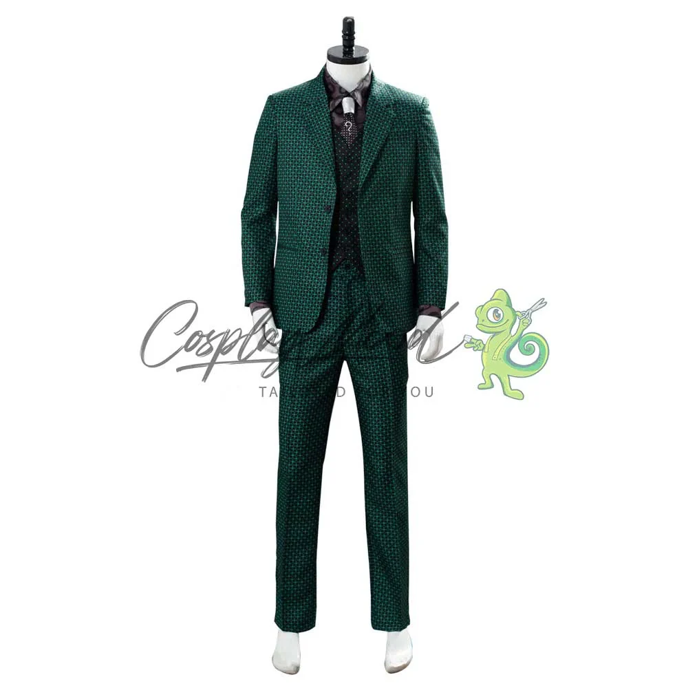 Costume Cosplay Enigmista Gotham DC Comics - immagine 7