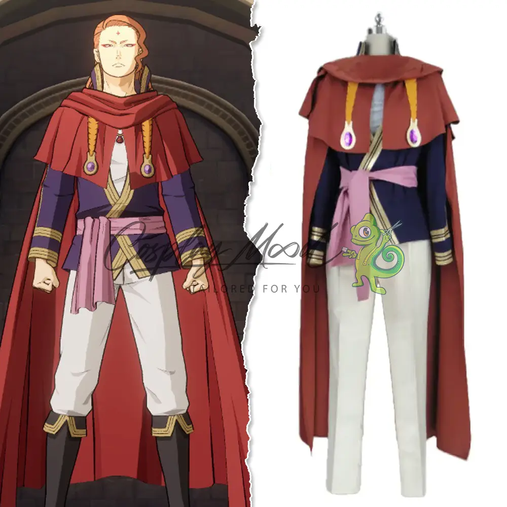 Costume Cosplay Fuegoleon Vermillion Black Clover - immagine 3