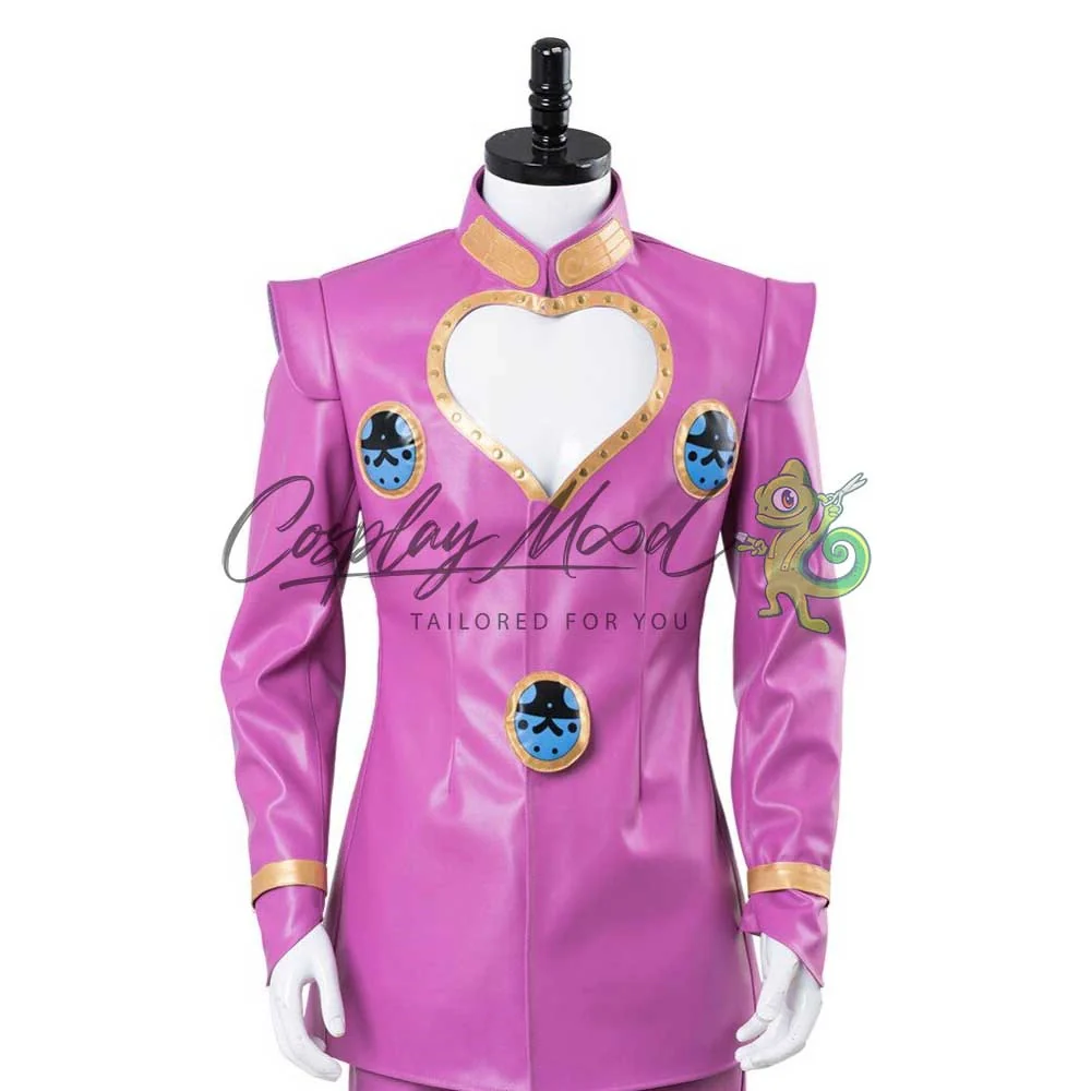 Costume Cosplay Giorno Giovanna pink outfit JoJo's bizarre adventure parte 5 Vento Aureo - immagine 7