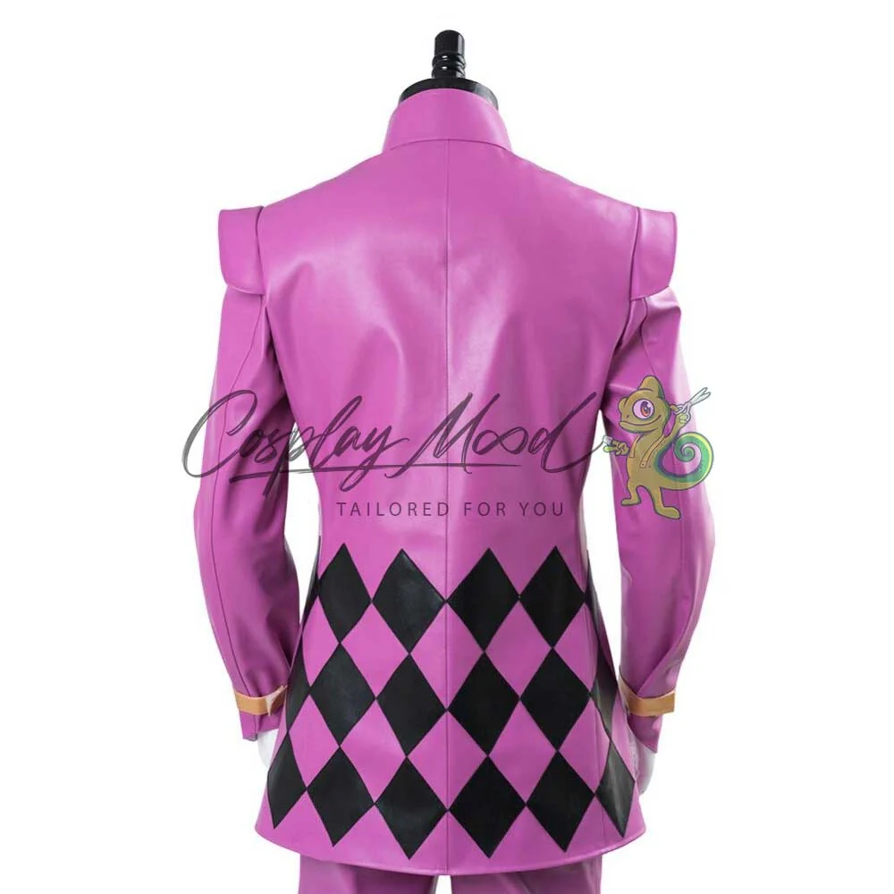 Costume Cosplay Giorno Giovanna pink outfit JoJo's bizarre adventure parte 5 Vento Aureo - immagine 9