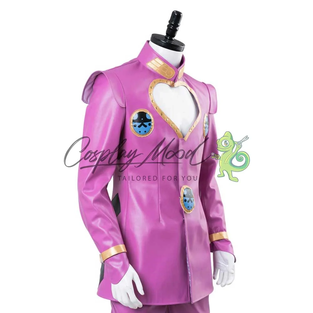 Costume Cosplay Giorno Giovanna pink outfit JoJo's bizarre adventure parte 5 Vento Aureo - immagine 8