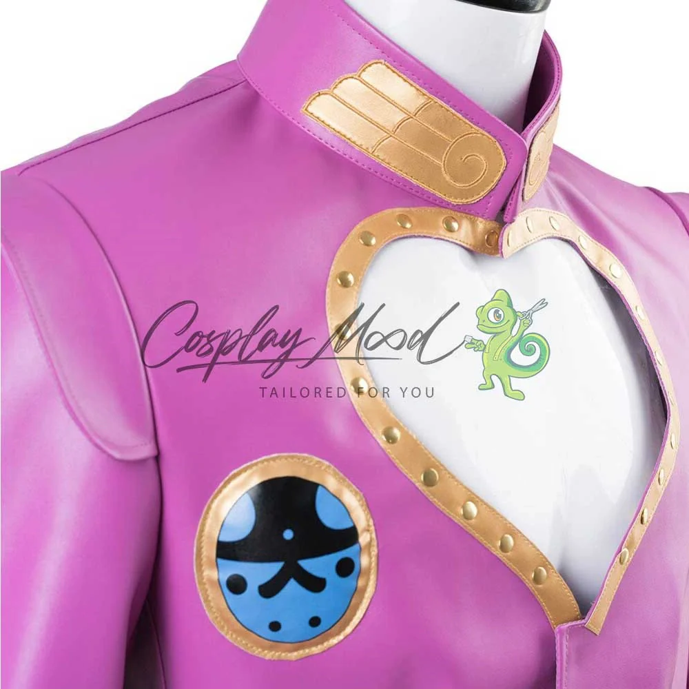 Costume Cosplay Giorno Giovanna pink outfit JoJo's bizarre adventure parte 5 Vento Aureo - immagine 6