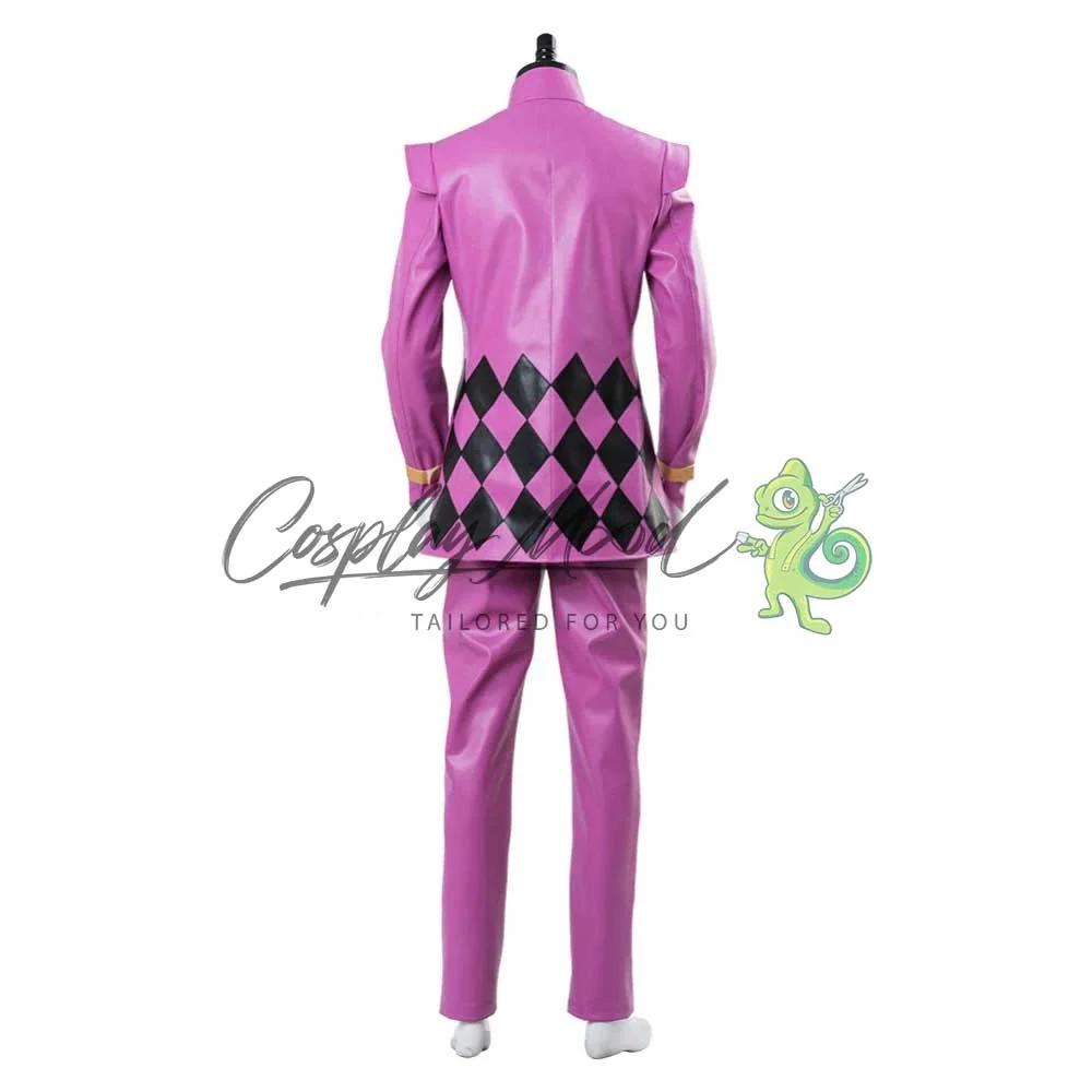 Costume Cosplay Giorno Giovanna pink outfit JoJo's bizarre adventure parte 5 Vento Aureo - immagine 5