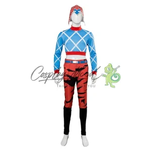 Costume Cosplay Guido Mista JoJo's bizarre adventure part 5 Vento Aureo