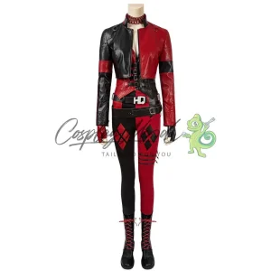 Costume Cosplay Harley Quinn The Suicide Squad Live fast Die Clown