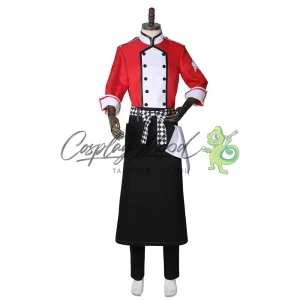 Costume Cosplay Riddle Rosehearts Masterchef Uniform Disney Twisted Wonderland