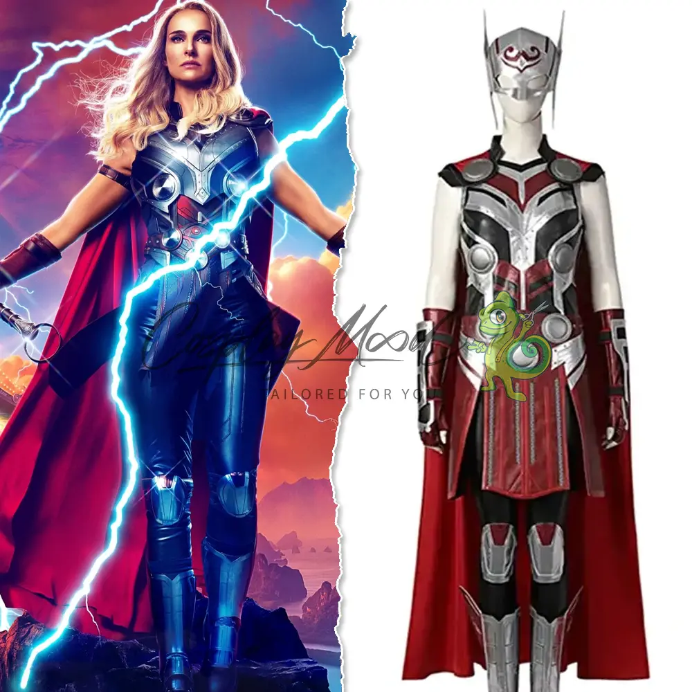Costume Cosplay Jane Foster Mighty Thor Thor Love and Thunder Marvel - immagine 3