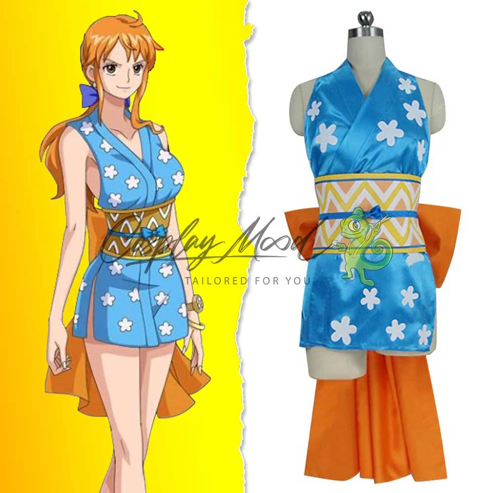 Costume Cosplay Nami Wano One Piece - immagine 3