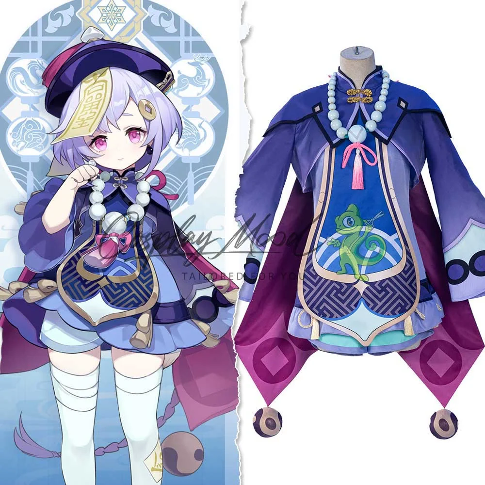Costume Cosplay Qiqi Genshin Impact - immagine 3
