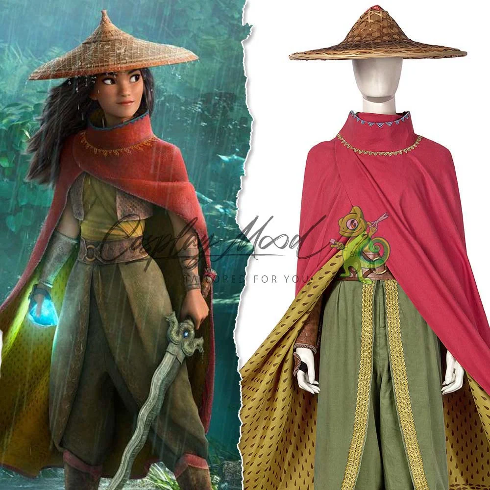 Costume Cosplay Raya and The Last Dragon Disney - immagine 3