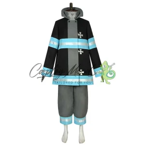 Costume Cosplay Shinra Kusakabe uniforme Fire Force