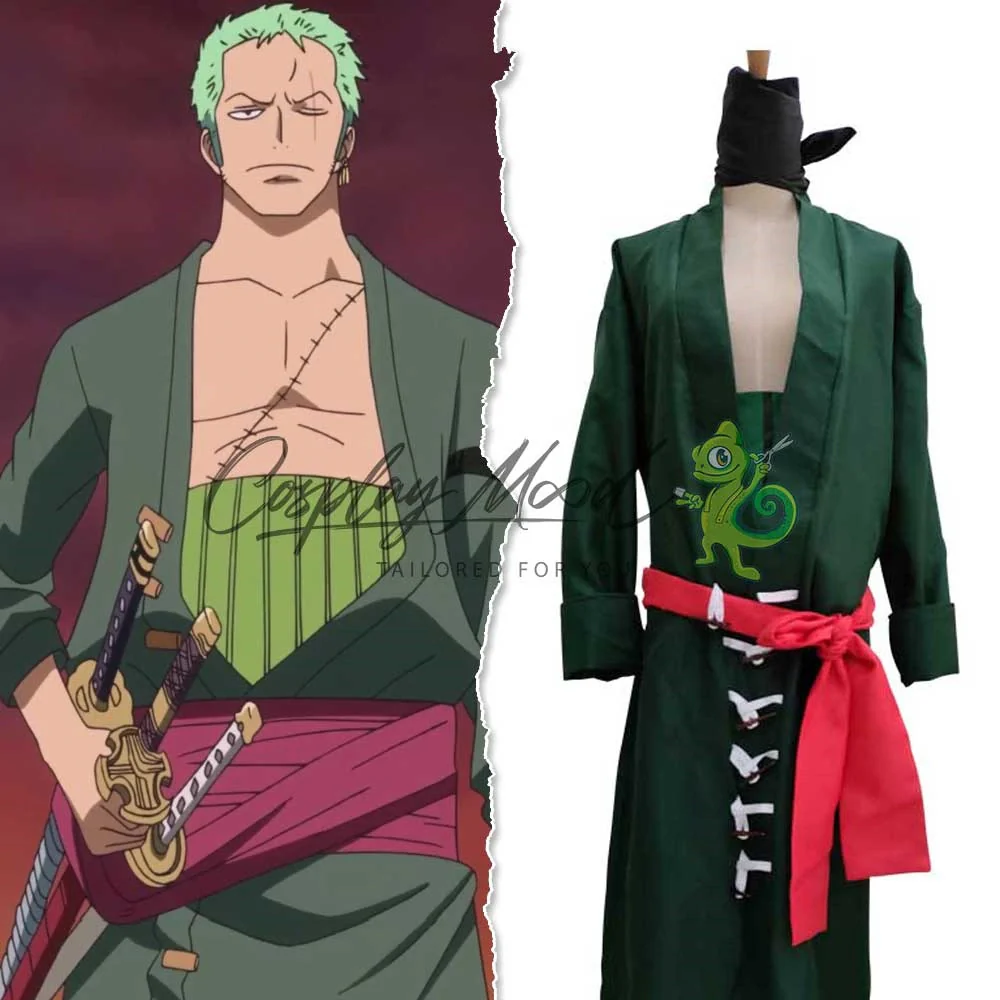 Costume Cosplay Roronoa Zoro New World One Piece - immagine 3