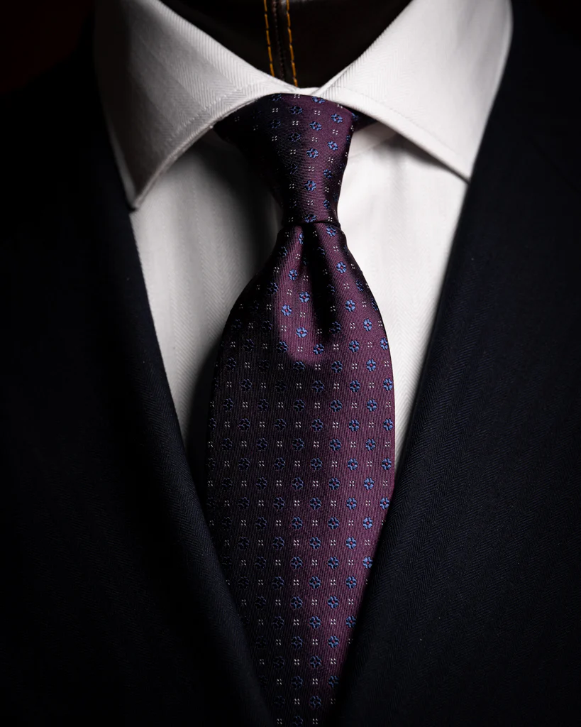 Cravatta Jacquard con Fiori - immagine 9