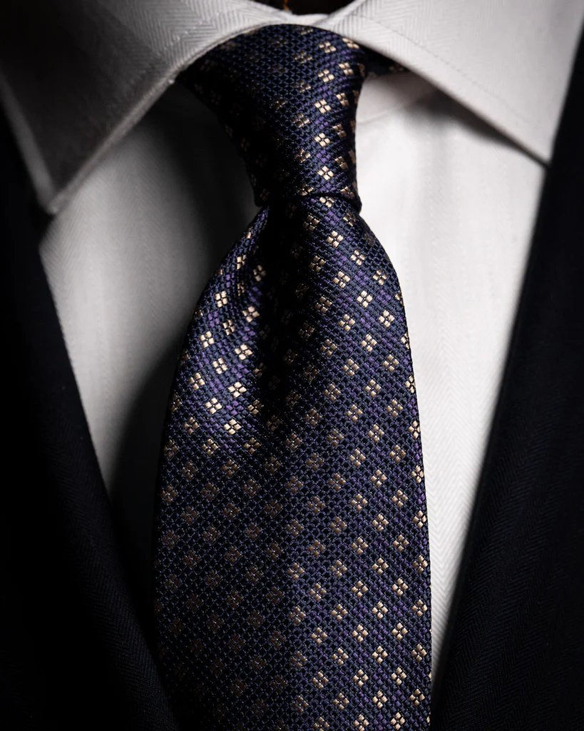 Cravatta Jacquard con Quadretti - immagine 9