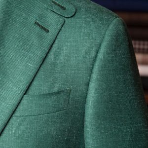 Giacca Modernico Verde in Lino