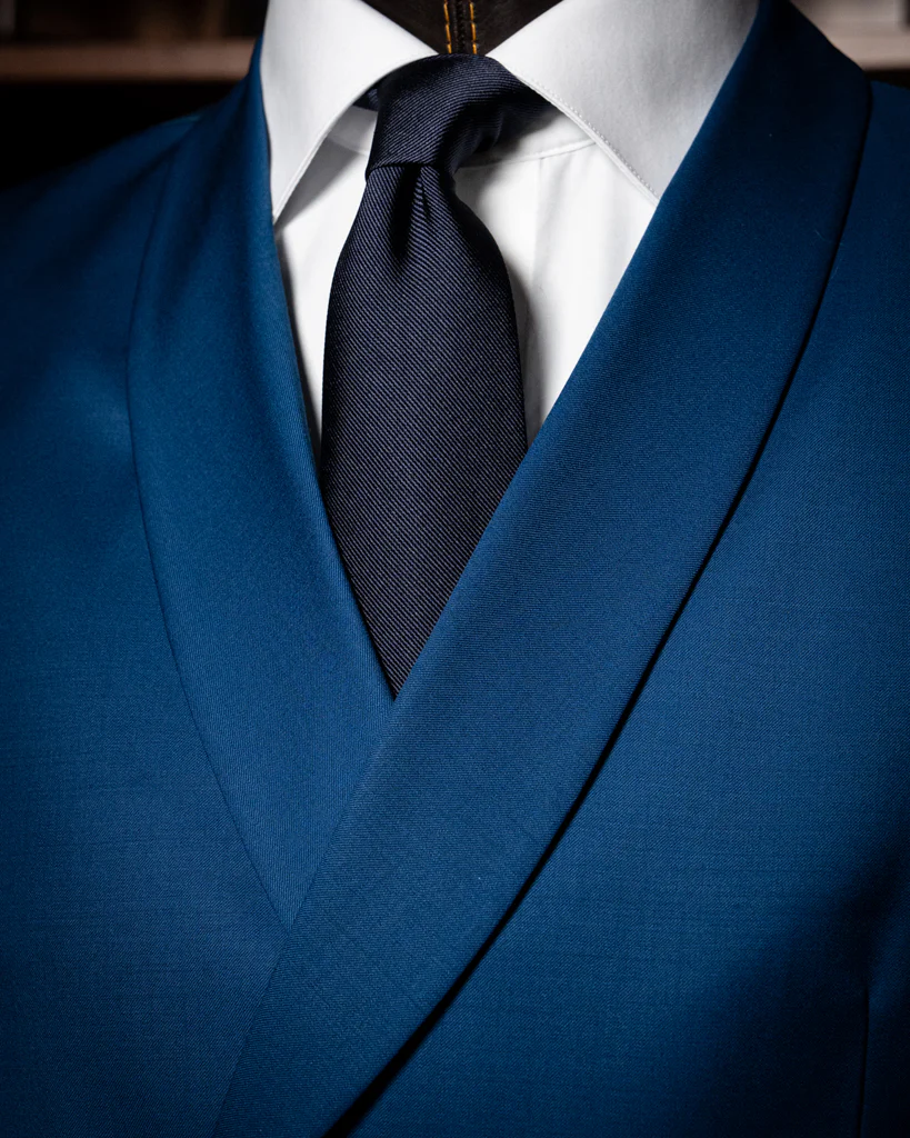 Gilet Sciallato Navy Doppiopetto - immagine 3