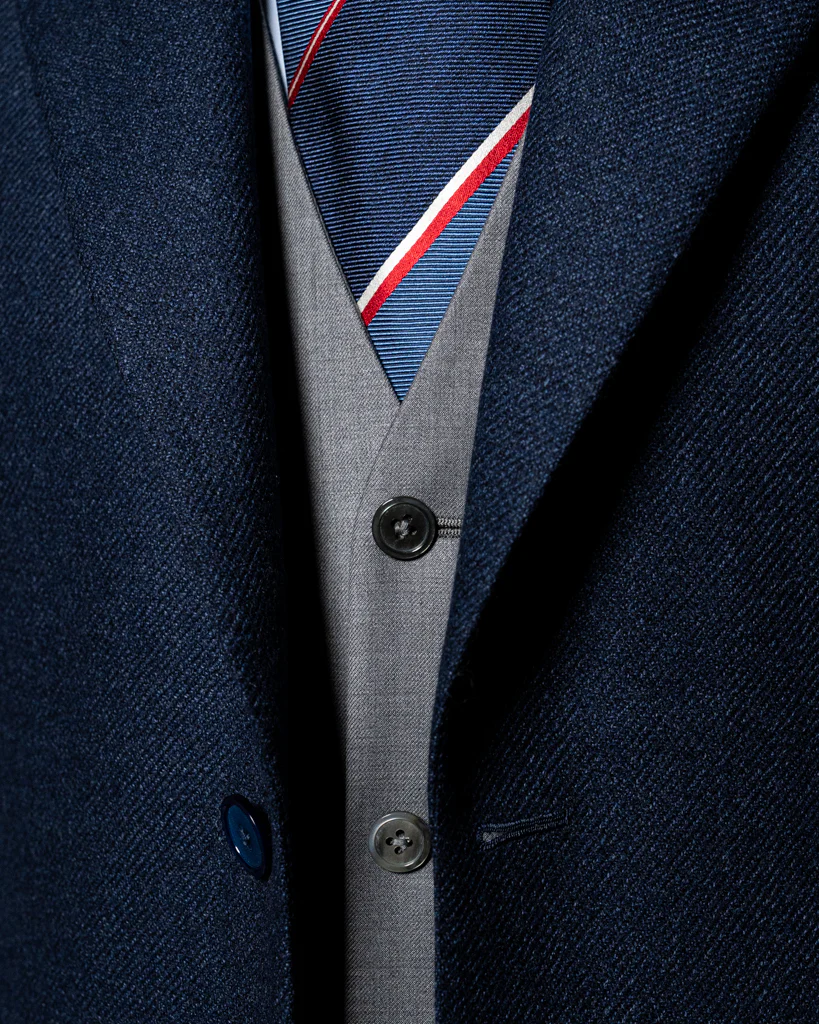 Gilet Grigio Monopetto - immagine 3