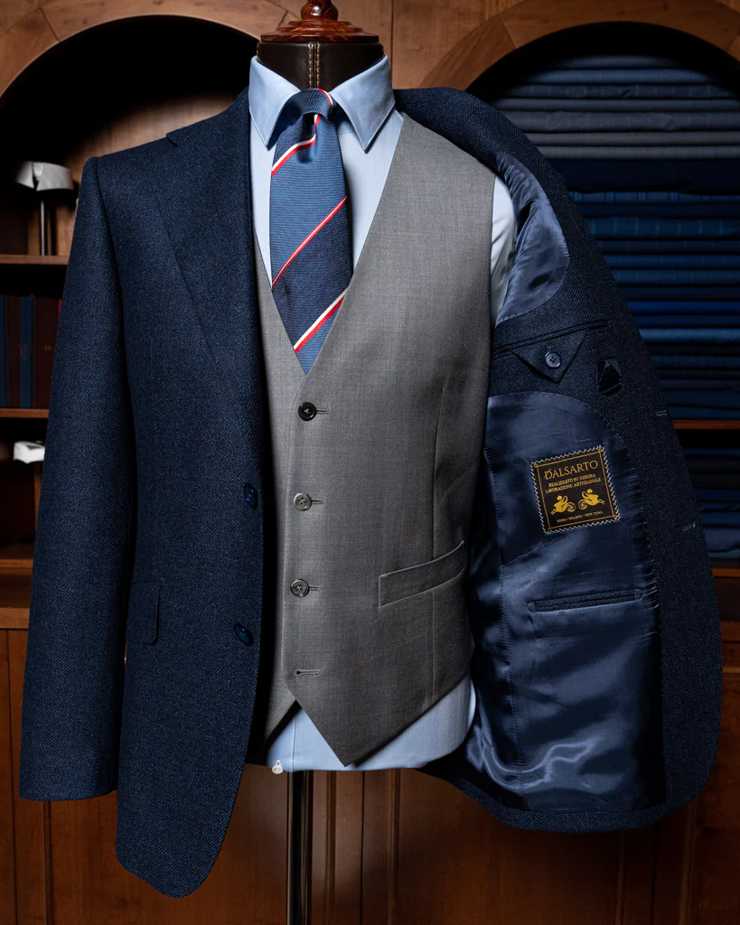 Gilet Grigio Monopetto - immagine 4