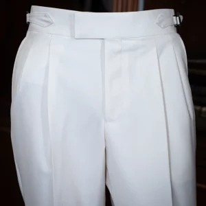 Pantalone Borromini Bianco