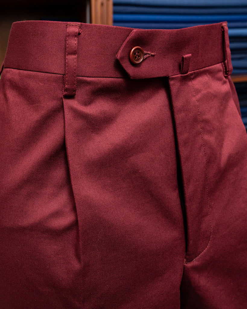 Pantalone Tiziano Rosso Scuro - immagine 5
