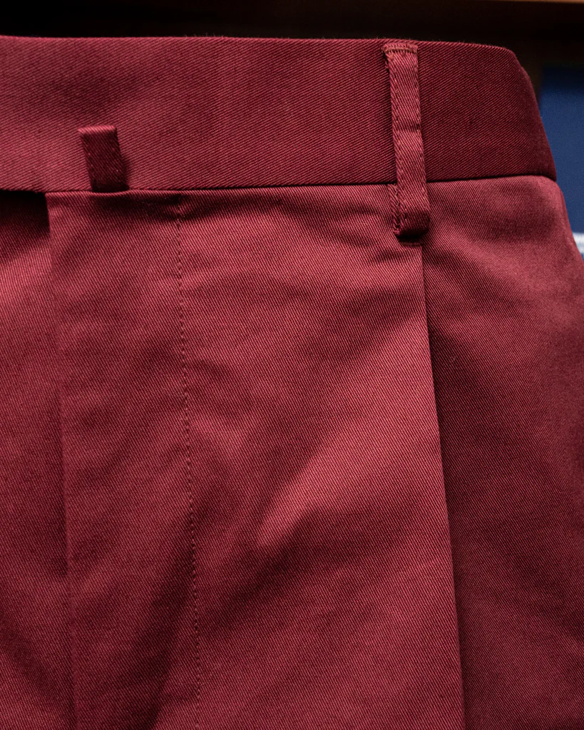 Pantalone Tiziano Rosso Scuro - immagine 7