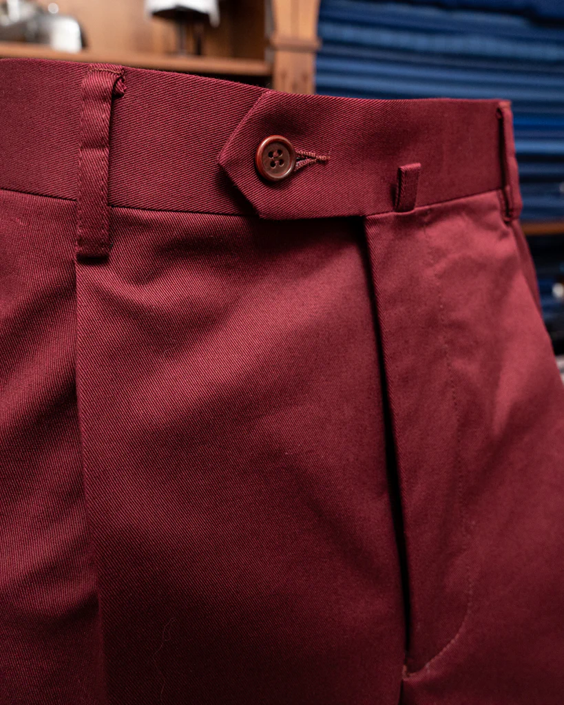 Pantalone Tiziano Rosso Scuro - immagine 3